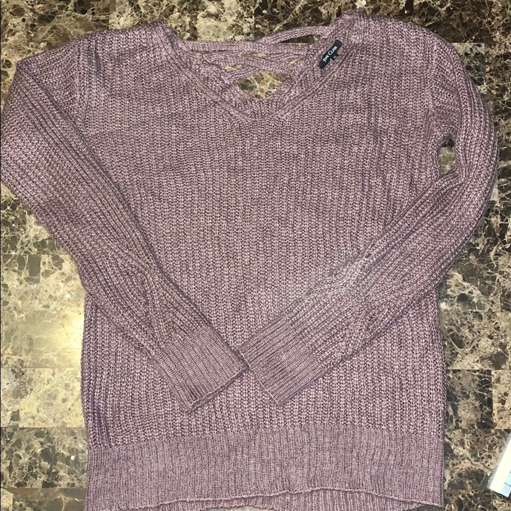 Dusty rose colored size Medium sweater
